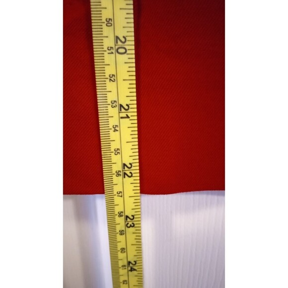 Pendleton Red 100% wool Pencil Skirt - Picture 6 of 8